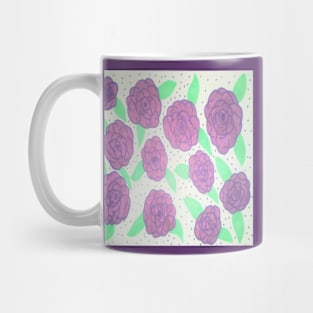 Purple Roses Mug